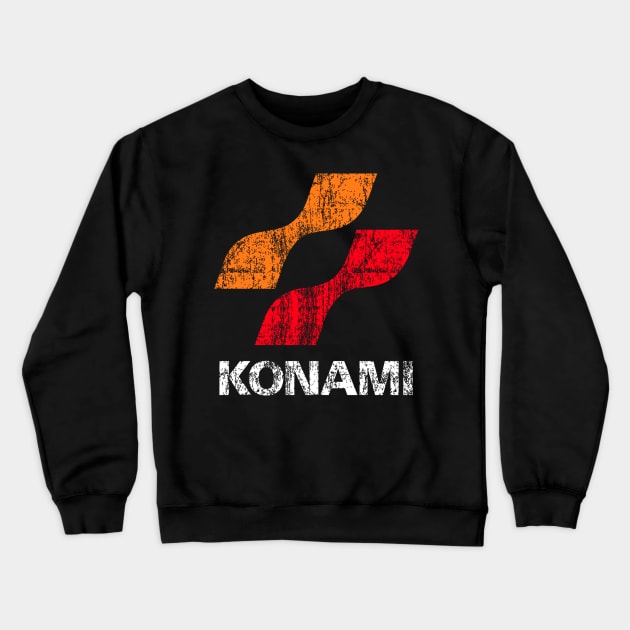 Distressed Konami Crewneck Sweatshirt by Liar Manifesto